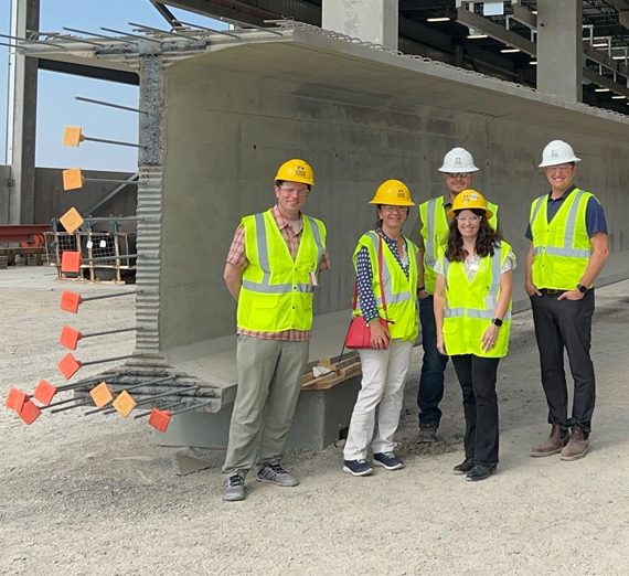 Groundbreaking for ISE, President McCulloh speaks 